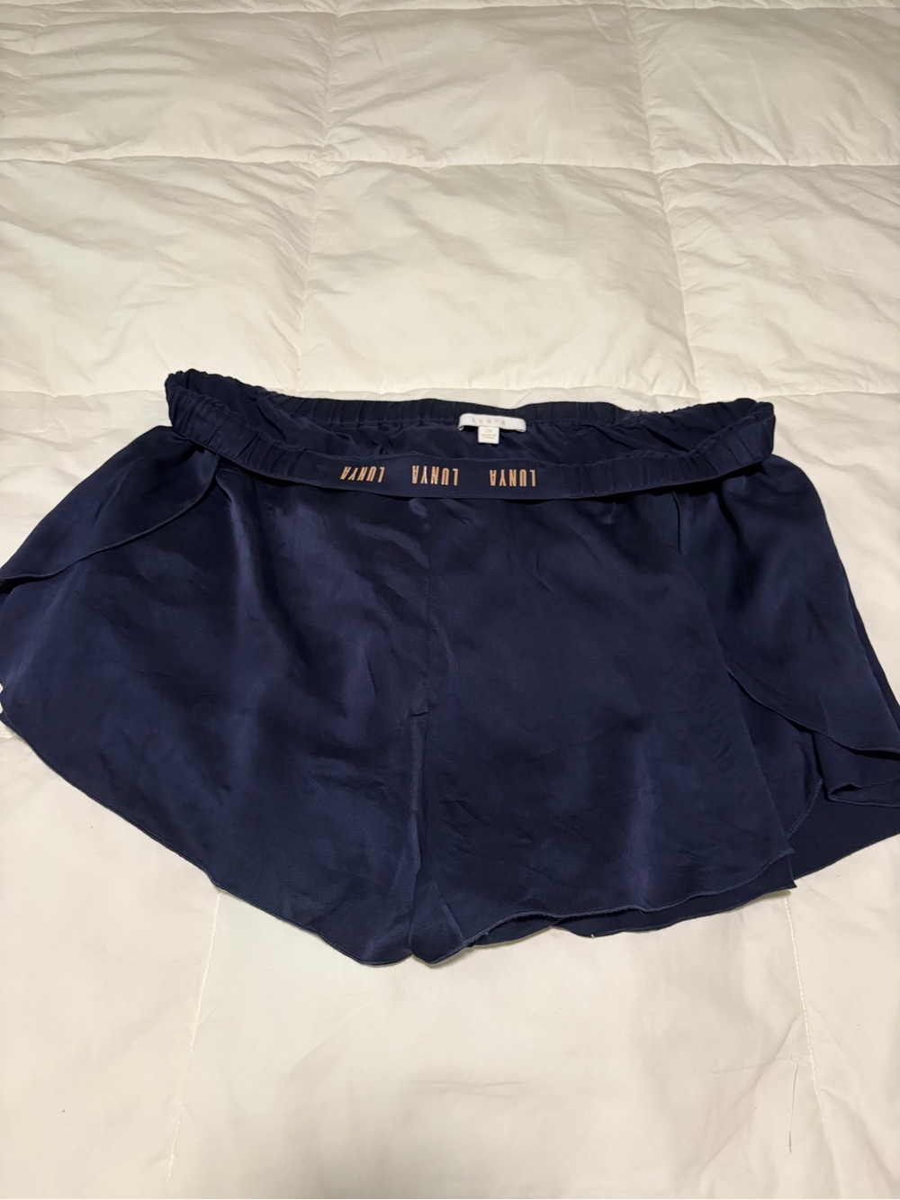 Lunya Women's 100% Silk Pajama Shorts Size 2X